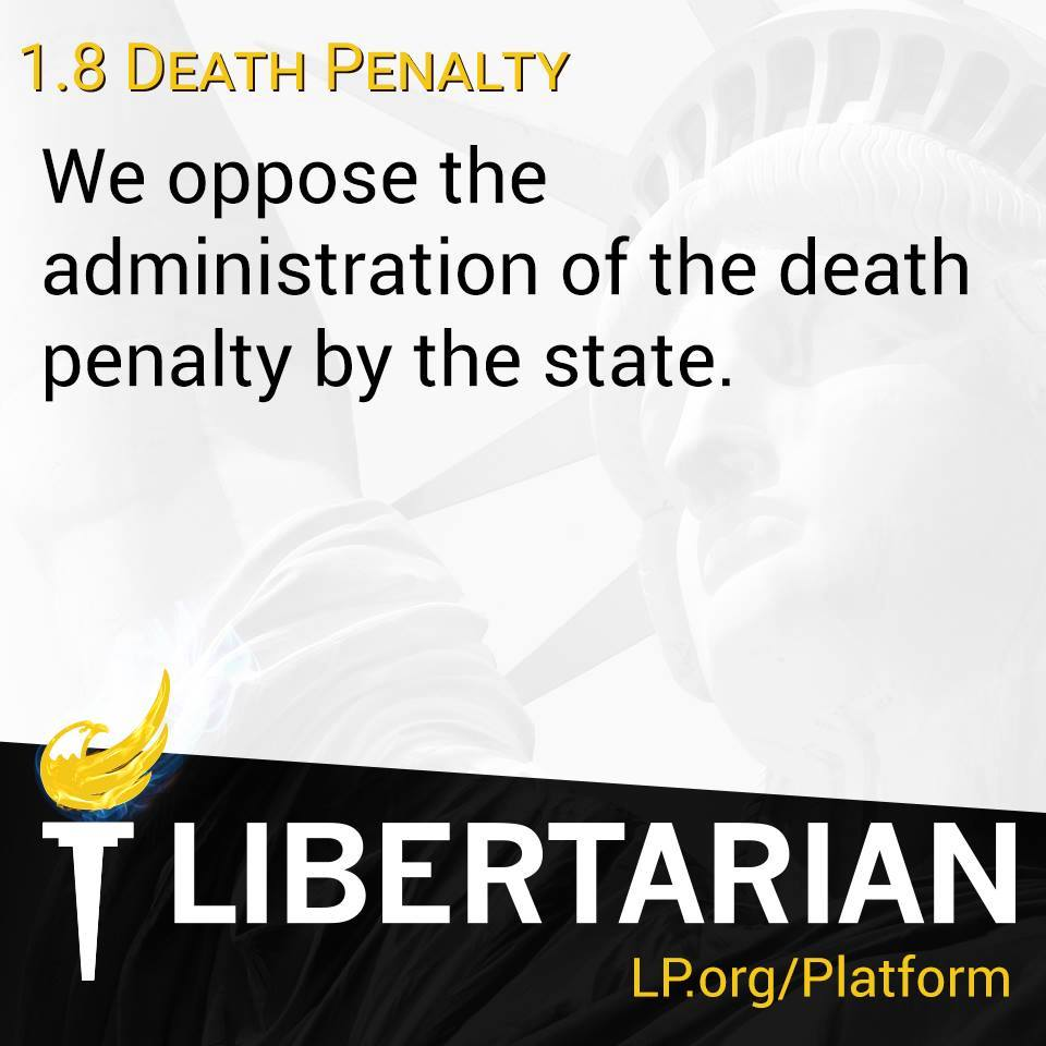 We oppose the administration of the death penalty by the state.