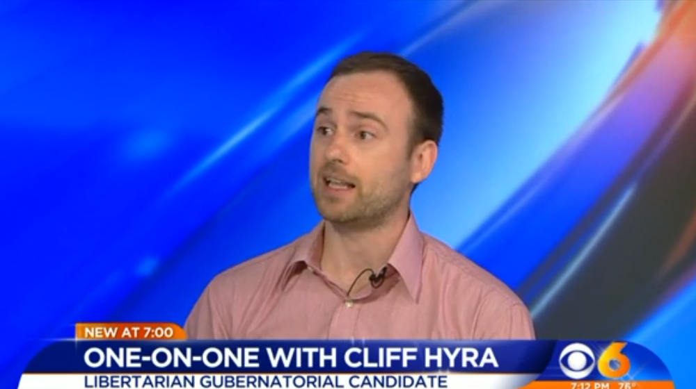 Cliff Hyra on WTVR