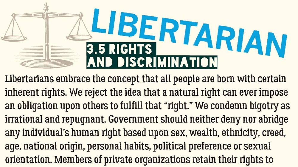 Libertarian Party Views On Same Sex Marriage