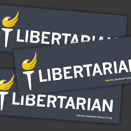 Libertarian bumper stickers
