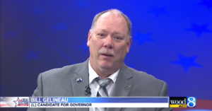 Bill Gelineau on WOOD-TV michigan gubernatorial debate 201807