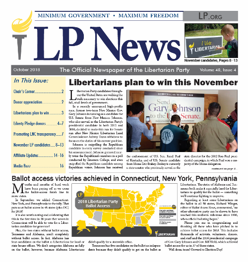 LP News, October 2018