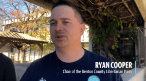 Ryan Cooper, chair of LP Benton County in Washington, in an interview with the Tri-City Herald in November 2018.