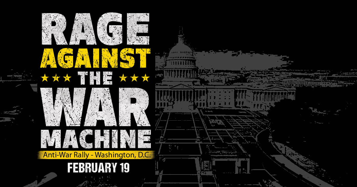 WATCH: Anti-War Rally at Lincoln Memorial